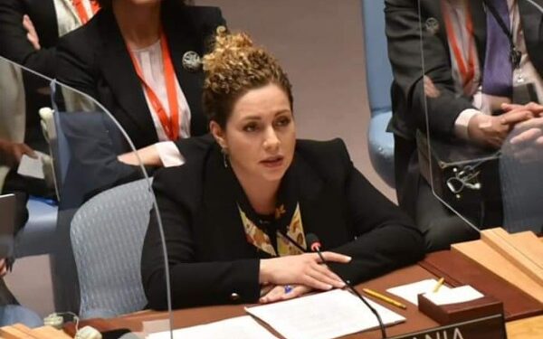 1 vjetori i agresionit rus mbi Ukrainën, Xhaçka në AP të OKB-së