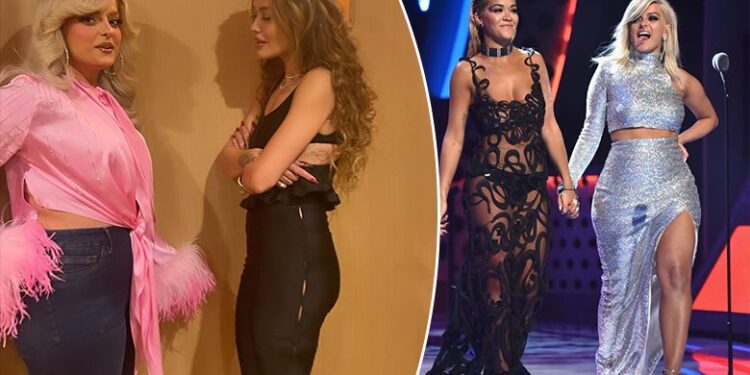 Rita Ora dhe Bebe Rexha mbështesin njëra-tjetrën në Los Angeles