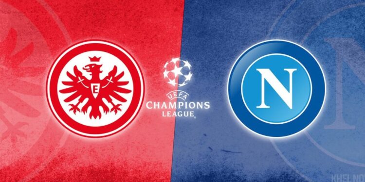 Frankfurt – Napoli, formacionet zyrtare