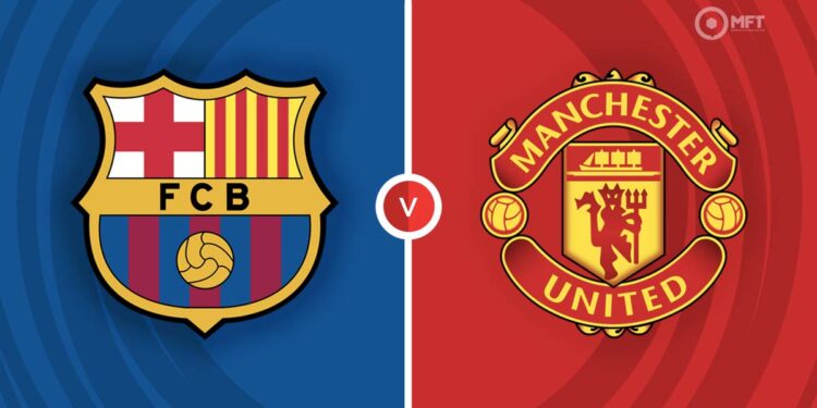 Barcelona – Manchester United, formacionet zyrtare