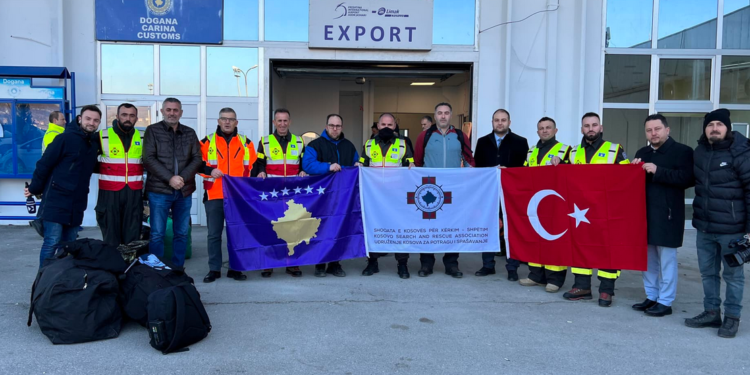 Nisen për Turqi gjashtë anëtarë të Shoqatës së Kërkim-Shpëtimit të Kosovës