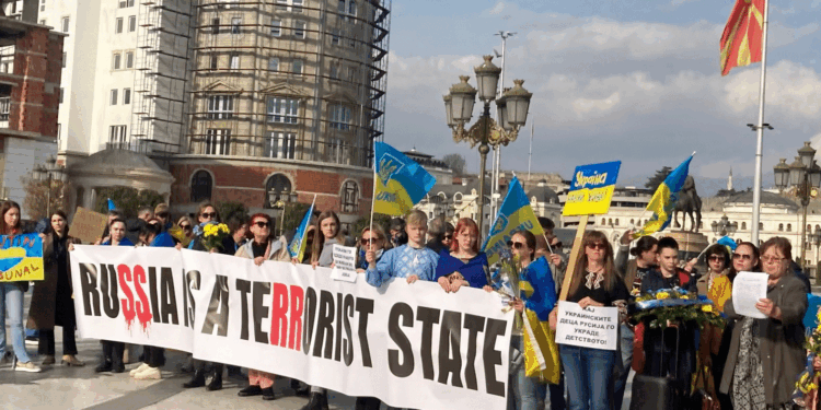Maqedonia e Veriut popullit të Ukrainës: Nuk jeni vetëm!