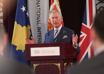 Mbreti Charles III uron Osmanin për 15-vjetorin e Pavarësisë së Kosovës