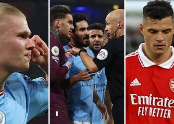City triumfon në Emirates, mposht Arsenalin dhe merr kryesimin e Premier League
