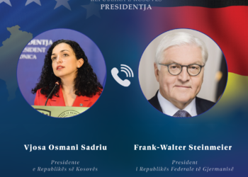 Osmani bisedon me Steinmeier: Është krijuar momentum i veçantë për dialogun