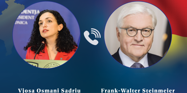 Osmani bisedon me Steinmeier: Është krijuar momentum i veçantë për dialogun