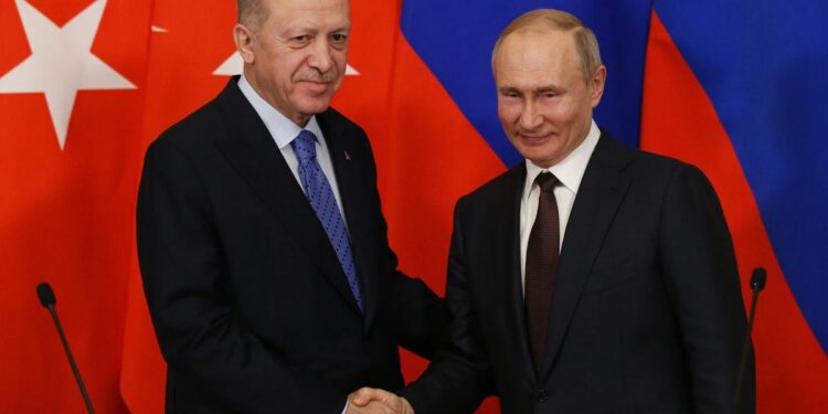 Erdogan thotë se Putini mund të vizitojë Turqinë në prill