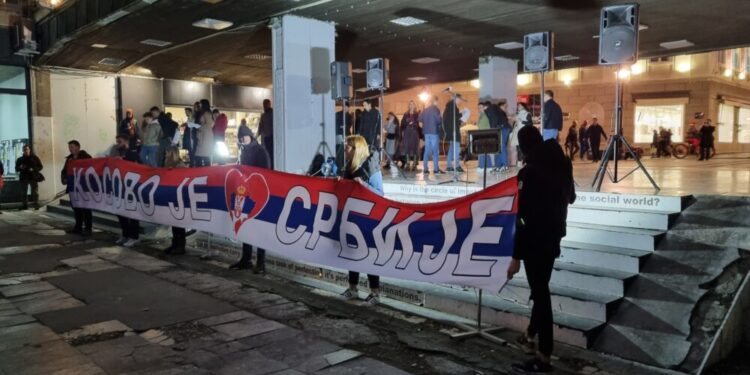 Studentët dhe qytetarë tjerë serbë protestojnë sërish, kërkojnë refuzimin e propozimit evropian