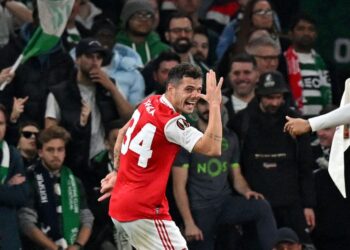 Xhaka po jeton sezonin me Arsenalin, shënon gol të bukur në Europa League!