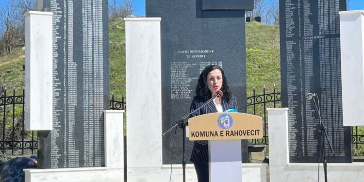 Osmani: Nuk mund të ketë paqe në rajon pa zbardhjen e fatit të të zhdukurve me dhunë