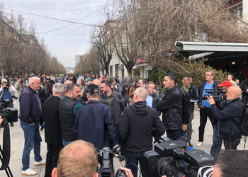 Policia: Përfundon e qetë e pa incidente protesta në Prishtinë