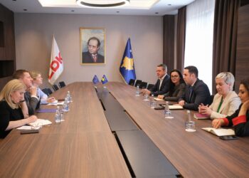 Abdixhiku e informon ambasadorin Szunyog për qëndrimet e LDK-së në dialog