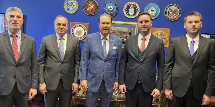 Konjufca pas takimit me kongresistin amerikan: Mbështetja e ShBA-së, qenësore për proceset që po kalon vendi