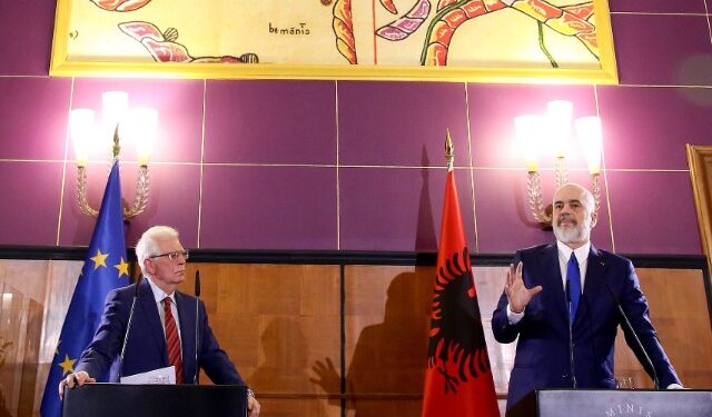 Borrell dhe Varhelyi sot në Tiranë