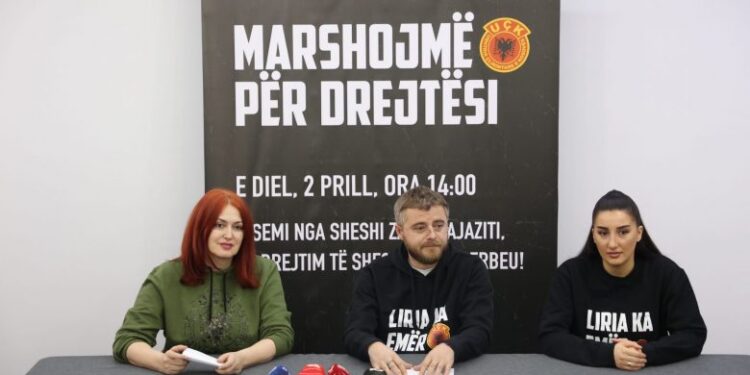 “Liria ka emër” organizon “marsh për drejtësi” për krerët e UÇK-së që po mbahen në Hagë
