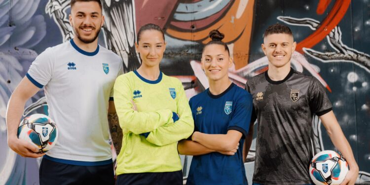 Kosova prezanton fanellat e reja