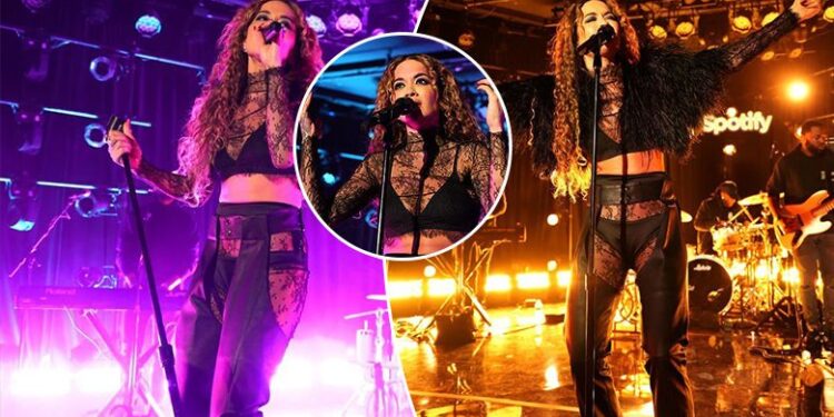 Rita Ora shkëlqen me interpretimin e saj në eventin e Spotify