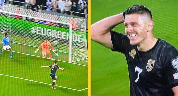 VIDEO/ Rasti i artë i Rashicës që u shpërdorua në fundin e ndeshjes!