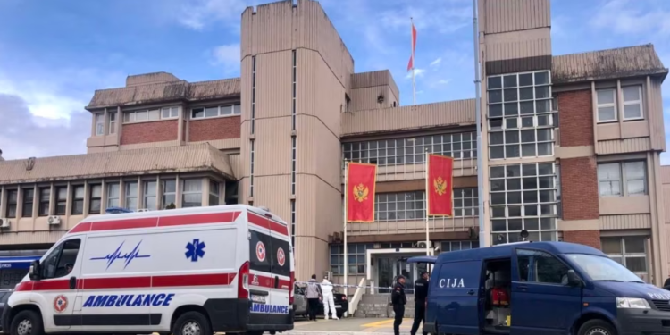 Një i vdekur dhe pesë të lënduar nga shpërthimi i bombës në Podgoricë