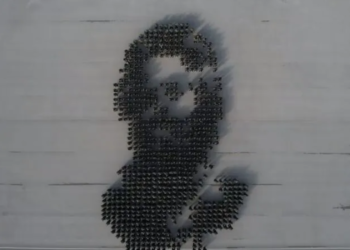 820 ushtarë të FSK-së realizojnë portretin e Adem Jasharit