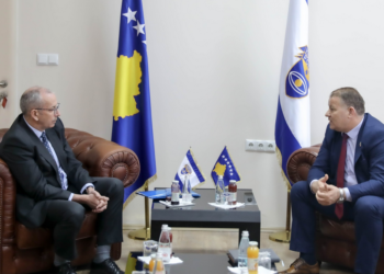 Hoxha takohet me ambasadorin e OSBE-së, zotohen për bashkëpunim