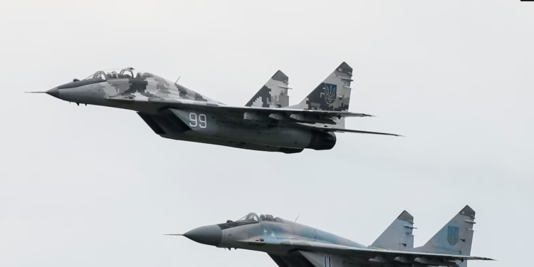 Sllovakia vendos t’i japë Ukrainës avionë luftarakë MiG-29