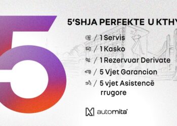 Auto Mita rikthen “5shen perfekte” – pesë arsye më shumë për t’u bërë me veturë të re