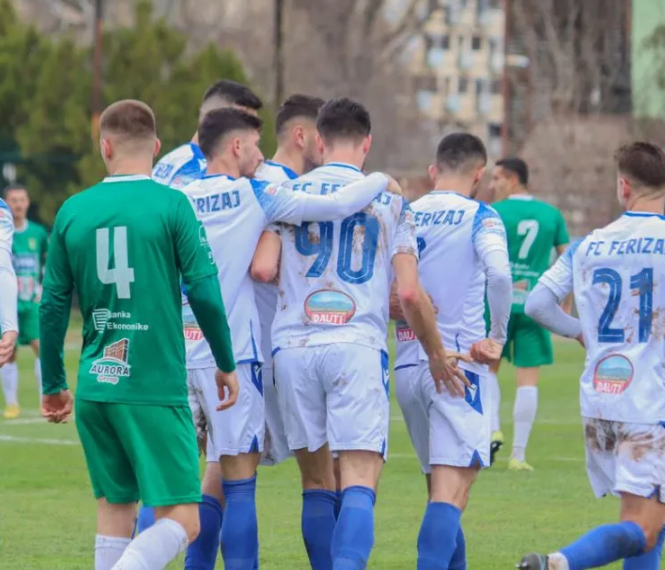 Ferizaj vazhdon serinë pozitive të rezultateve
