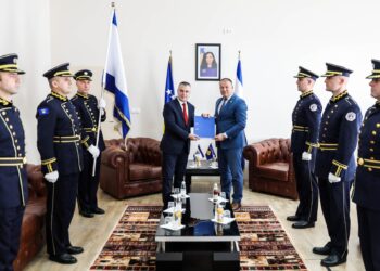Gazmend Hoxha merr zyrtarisht detyrën e drejtorit të Policisë së Kosovës
