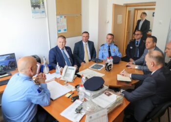 Drejtori i ri i Policisë vizitën e parë brenda institucionit e bën në Mitrovicë të Veriut