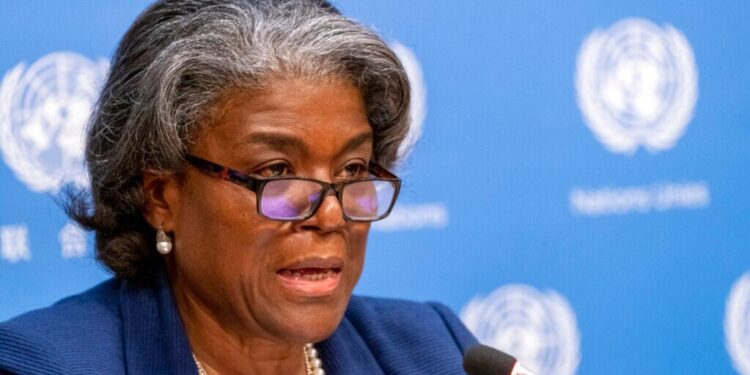 Ambasadorja e ShBA-së në OKB kërkon zbatim të shpejtë të marrëveshjes Kosovë-Serbi