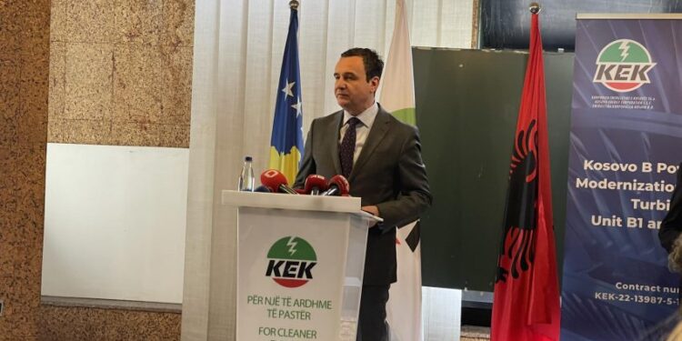 Modernizohen turbinat e KEK-ut, Kurti: S’do të ketë nevojë për riparime të shpeshta