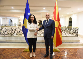 Osmani: Kosova dhe Maqedonia e Veriut ndajnë raporte të shkëlqyera bilaterale