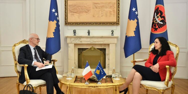 Osmani falënderon Francën për mbështetje në Këshillin e Evropës