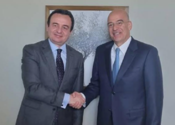 Kurti falënderon ministrin Dendias për përkrahjen e vazhdueshme ndaj Kosovës në proceset integruese