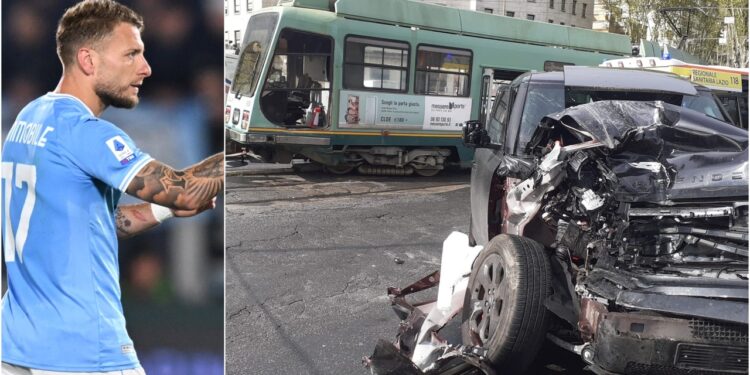 Një person në spital, Immobile pëson aksident pranë stadiumit “Olimpico”