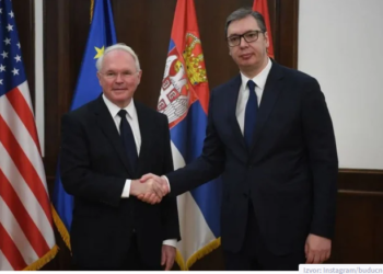 Vuçiq takohet me Hillin: E informova për sulmet dhe presionet e shpeshta ndaj serbëve në Kosovë