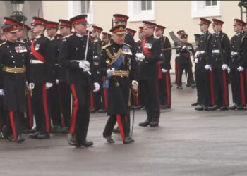 Ushtaraku i FSK-së diplomon në prezencën e Mbretit Charles III