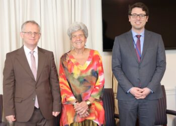 ​Lago takohet me Bislimin e Muratin, diskutojnë për marrëdhëniet tregtare SHBA-Kosovë