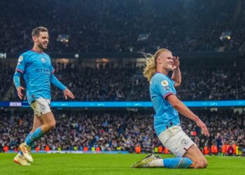 Haalandi i rekordeve shënoi golin e 49 të sezonit dhe të 33 në Premier League