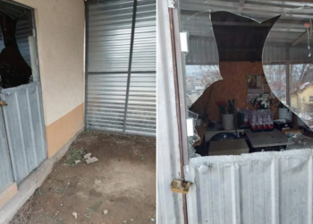 Arrestohen dy serbë në veri, thyen xhamat e kioskave në treg