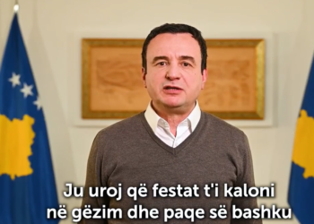 Kurti ua uron Pashkët besimtarëve ortodoksë