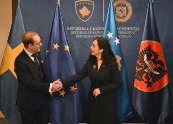 Osmani kërkon mbështetje nga Suedia për anëtarësimin e Kosovës në BE