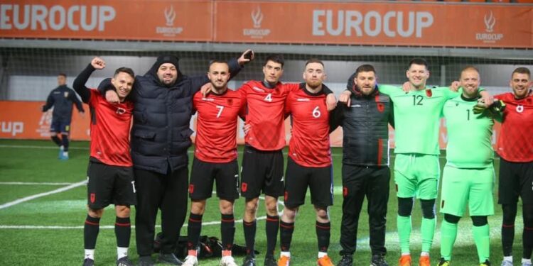 Historike/ Kombëtarja e minifutbollit me “poker” ndaj Qipros kualifikohet në Kupën e Botës