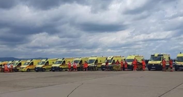 Në Kroaci arritën 19 të plagosur ukrainas