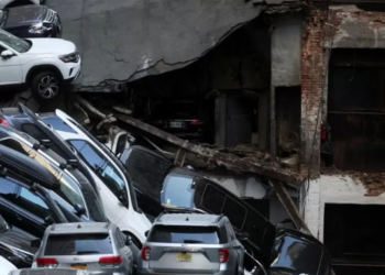 Shembet parkingu shumëkatësh në Nju Jork, një i vdekur