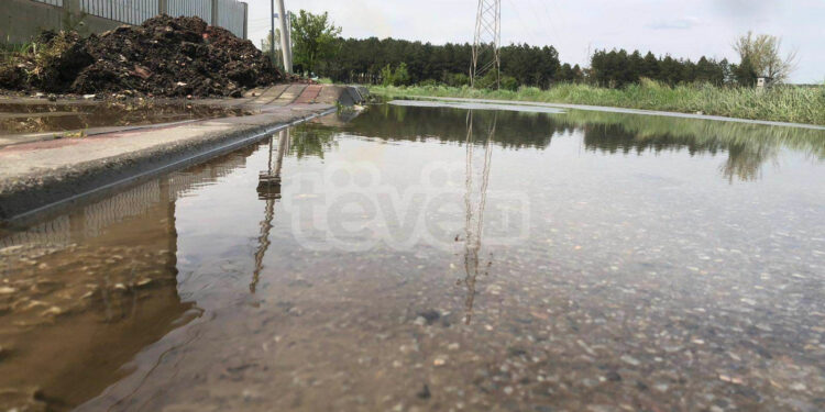 Shpërthen gypi i ujit të pijes në Dardhishtë, Ujësjellësi premton rregullimin brenda dy ditëve