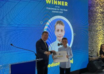 Ledion Halitaj fiton çmimin “Evropiani i Vitit”