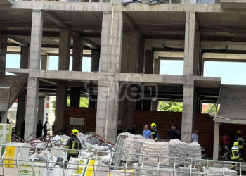 Lëndohet një punëtor në Ferizaj, e zënë skelet e një objekti banesor