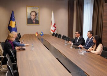 Abdixhiku shpreh shqetësimin për Marrëveshjen e Ohrit në takimin me Schütz e Rohde